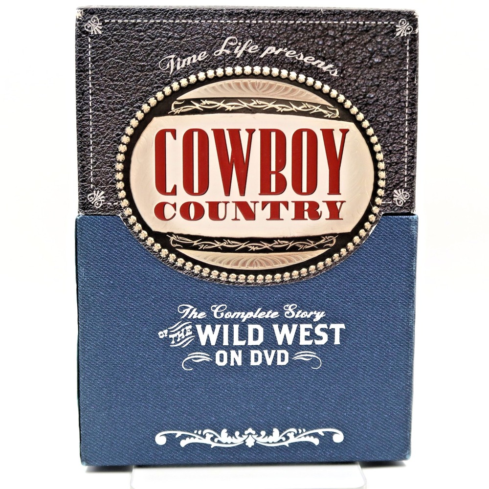 Cowboy Country The Complete Story of The Wild West DVD 2006 Set Barry Corbin